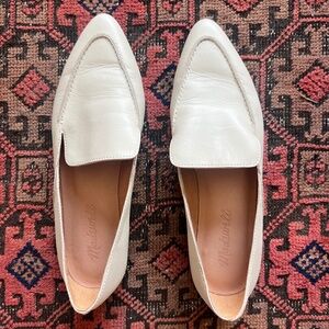 Madewell The Frances Skimmer Leather Flats Sz 6